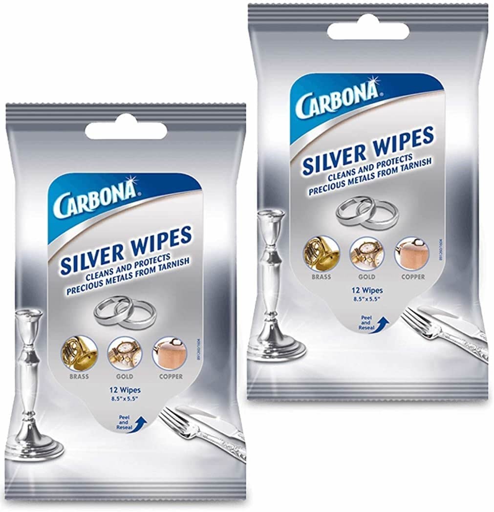 24 Count Wipes for Cleaning, Polishing, and Protecting Brass, Gold, Copper