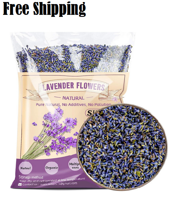 French Lavender Dried Lavender Organic Lavender Sachets for Drawers Select Size