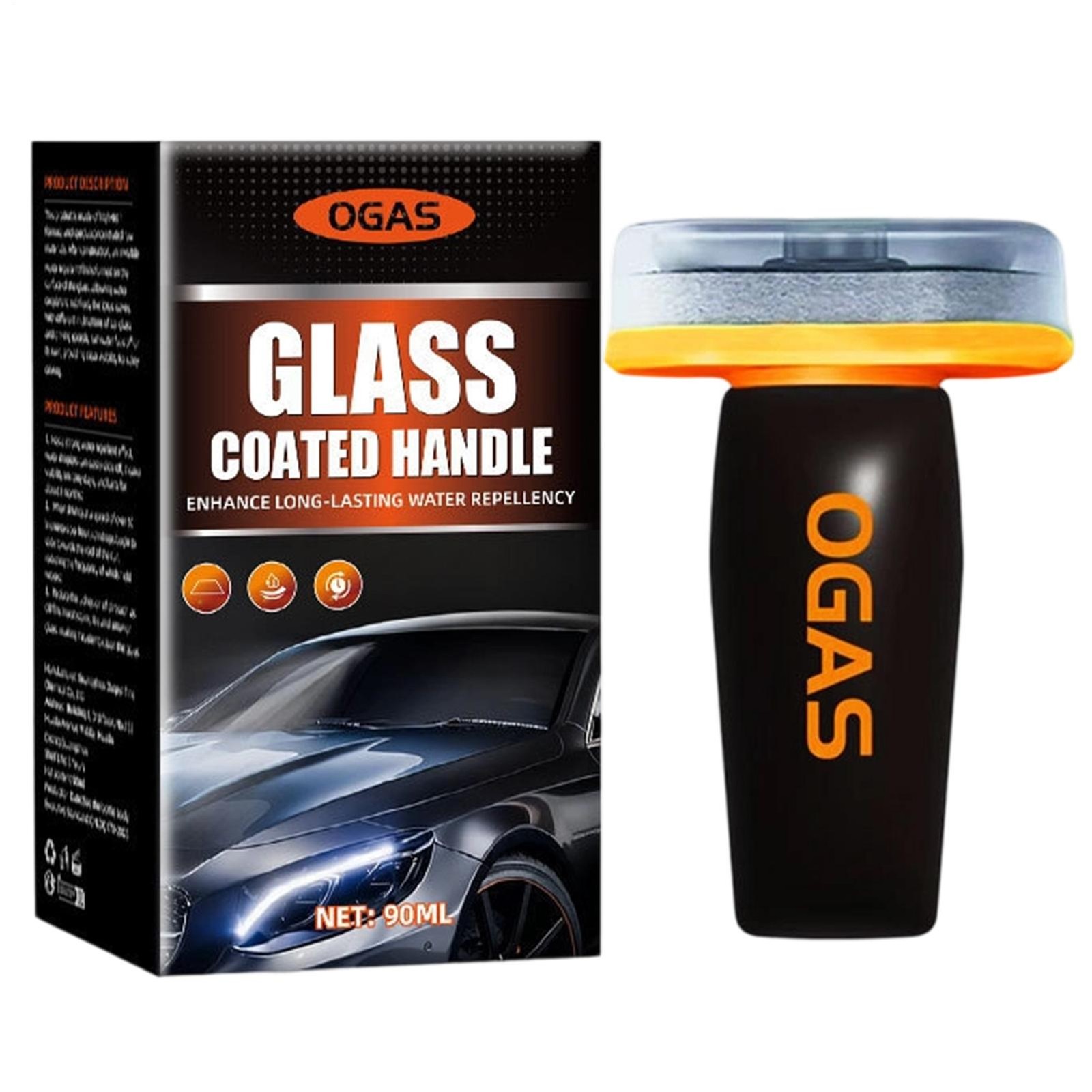 OGAS 90ml Car Glass Oil Film Remover Windshield Cleaner Stain Removal