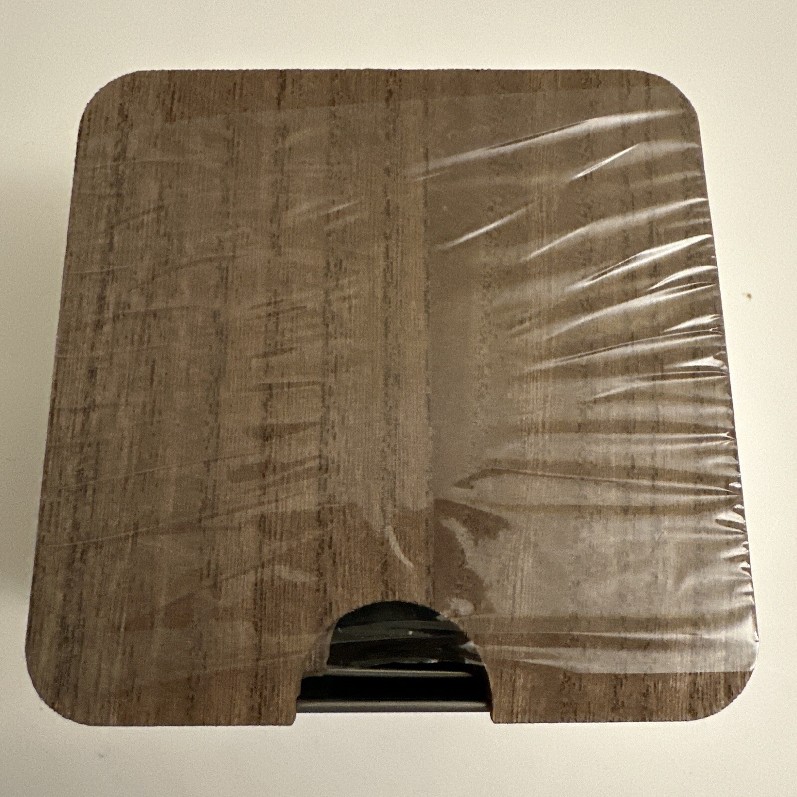 Storage Boxes: Metal Boxes With Wood Lids; Small Inside Large