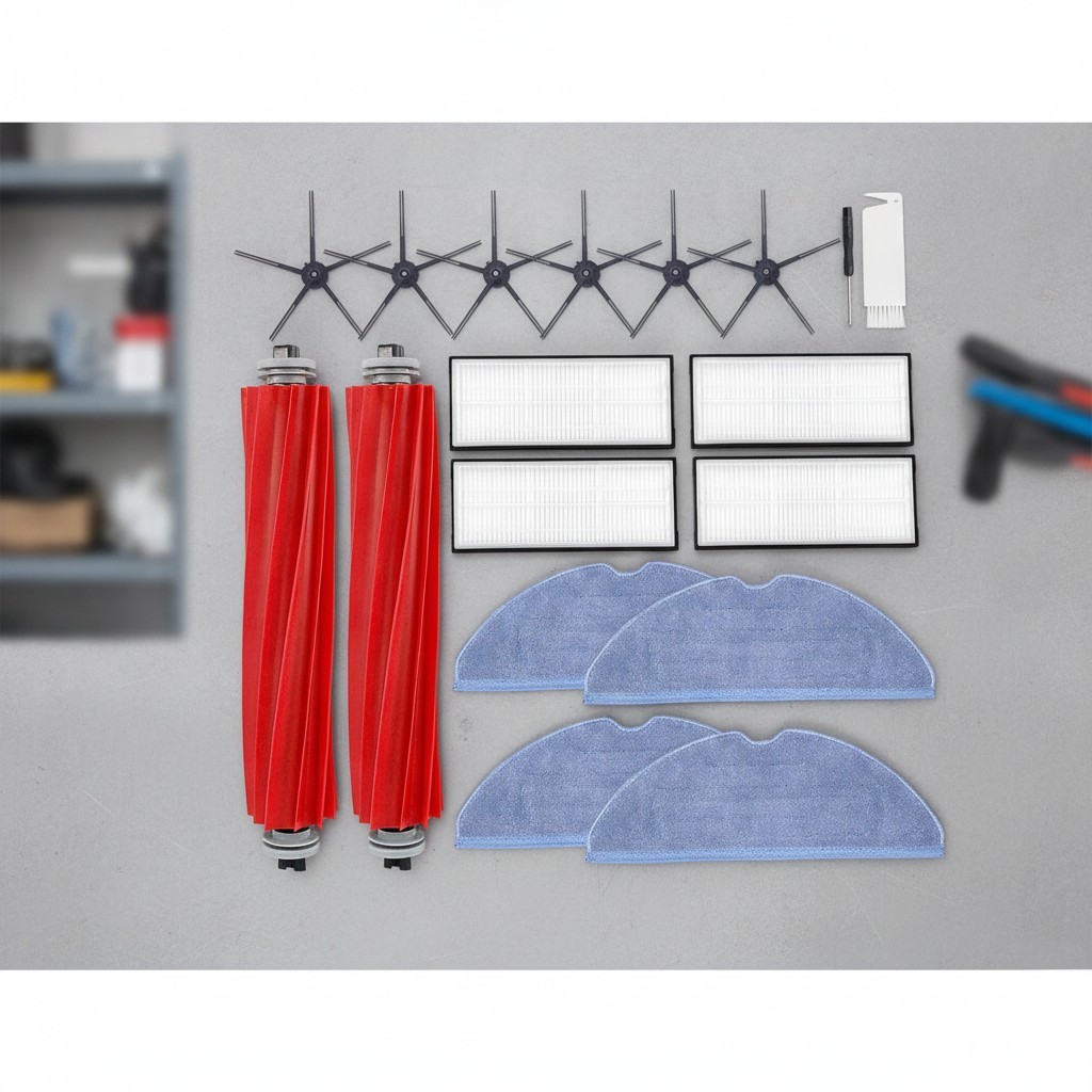 Complete Roborock Parts Set: 16 Essential Accessories for Optimal Cleaning