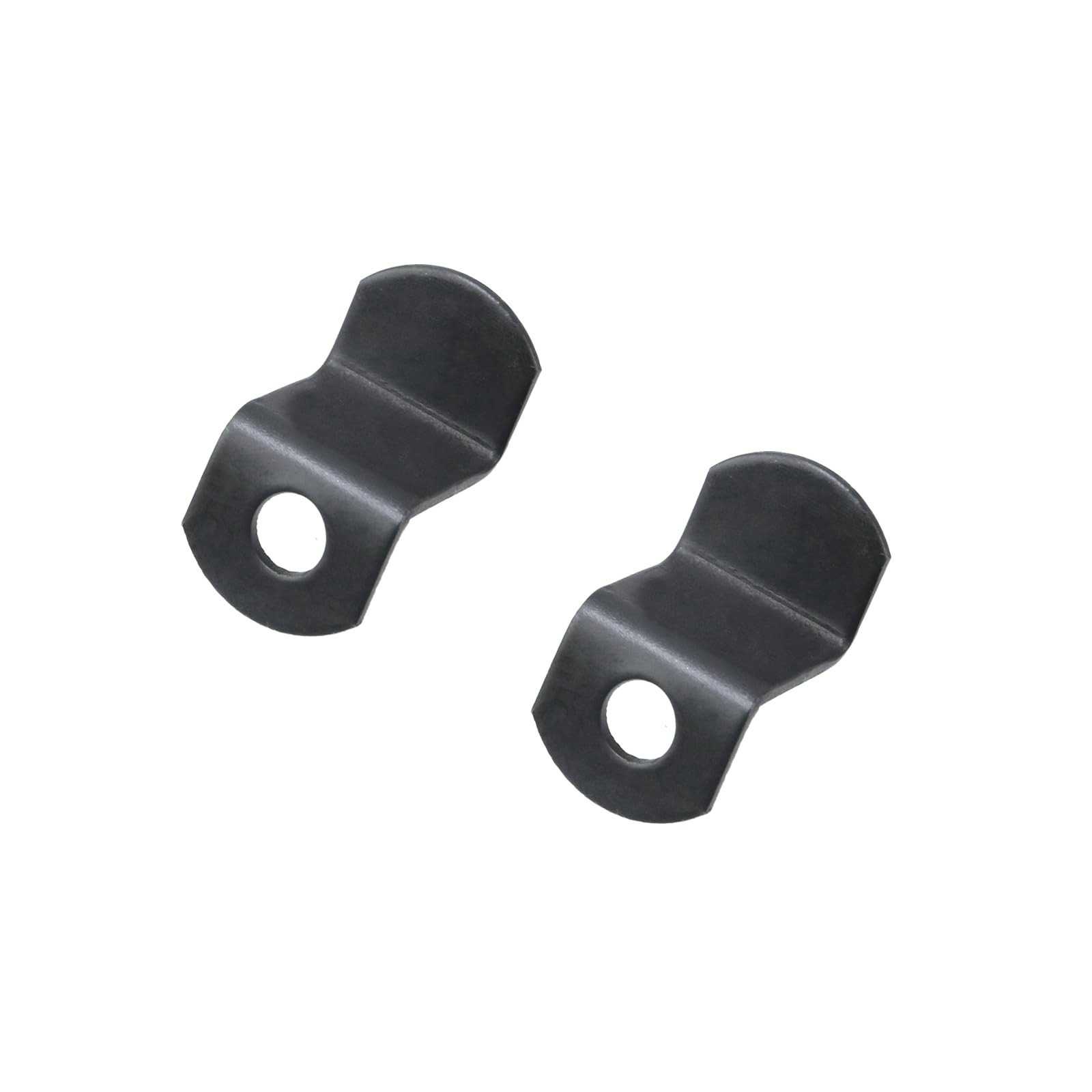 Mewutal 40pcs 1/2″ Depth Flat Offset Canvas Clips, Black 1/2″,