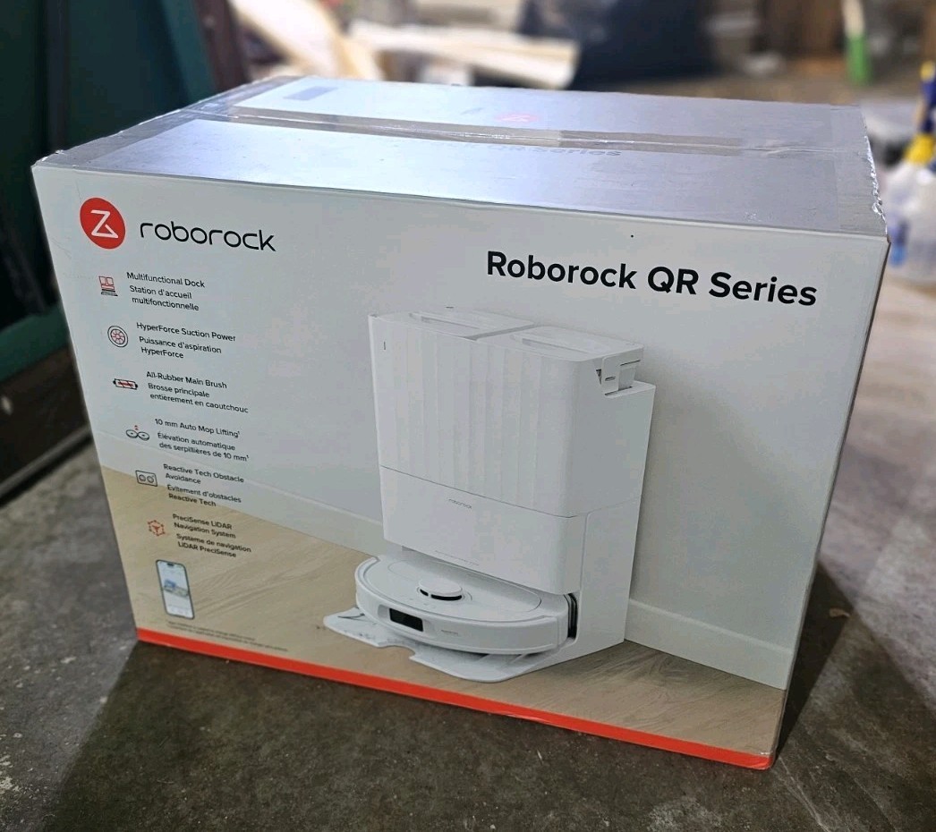 Roborock QR Series QRT78 Robot Vacuum & Mop W/ Multifunction Dock – NEW!