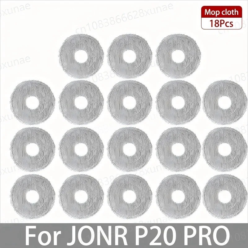 Robot Vacuum Accessories Side Brush HEPA Filter Mop Cloth Dust Bag JONR P20 Pro