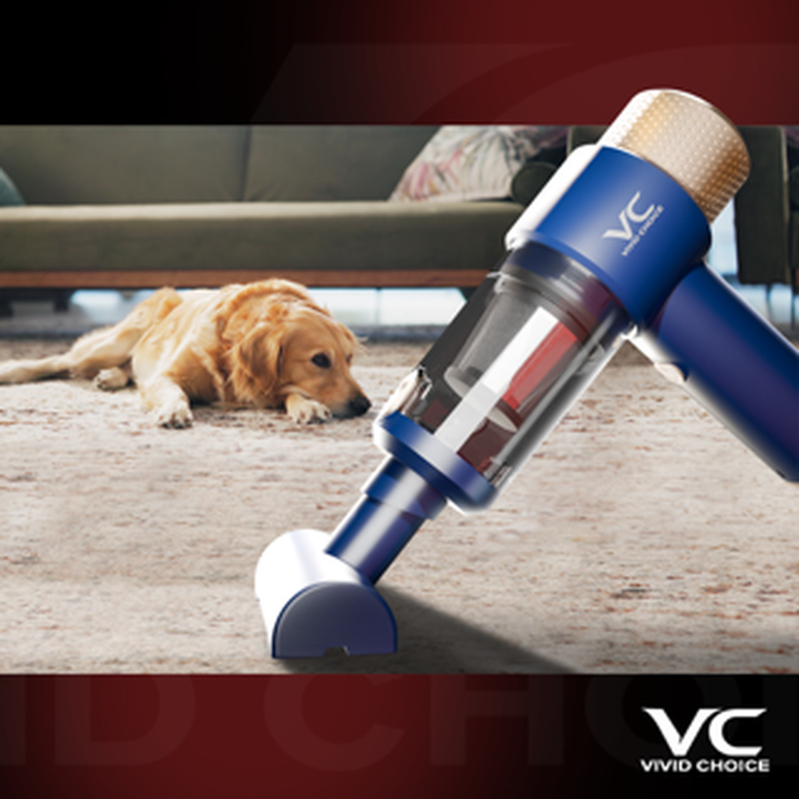 Cordless Portable Handheld Vacuum & Dust Blower for Car and Home Cleaning