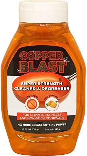 Parker Bailey Copper Blast 18oz Cleaning Degreaser Stainless Copper Pots