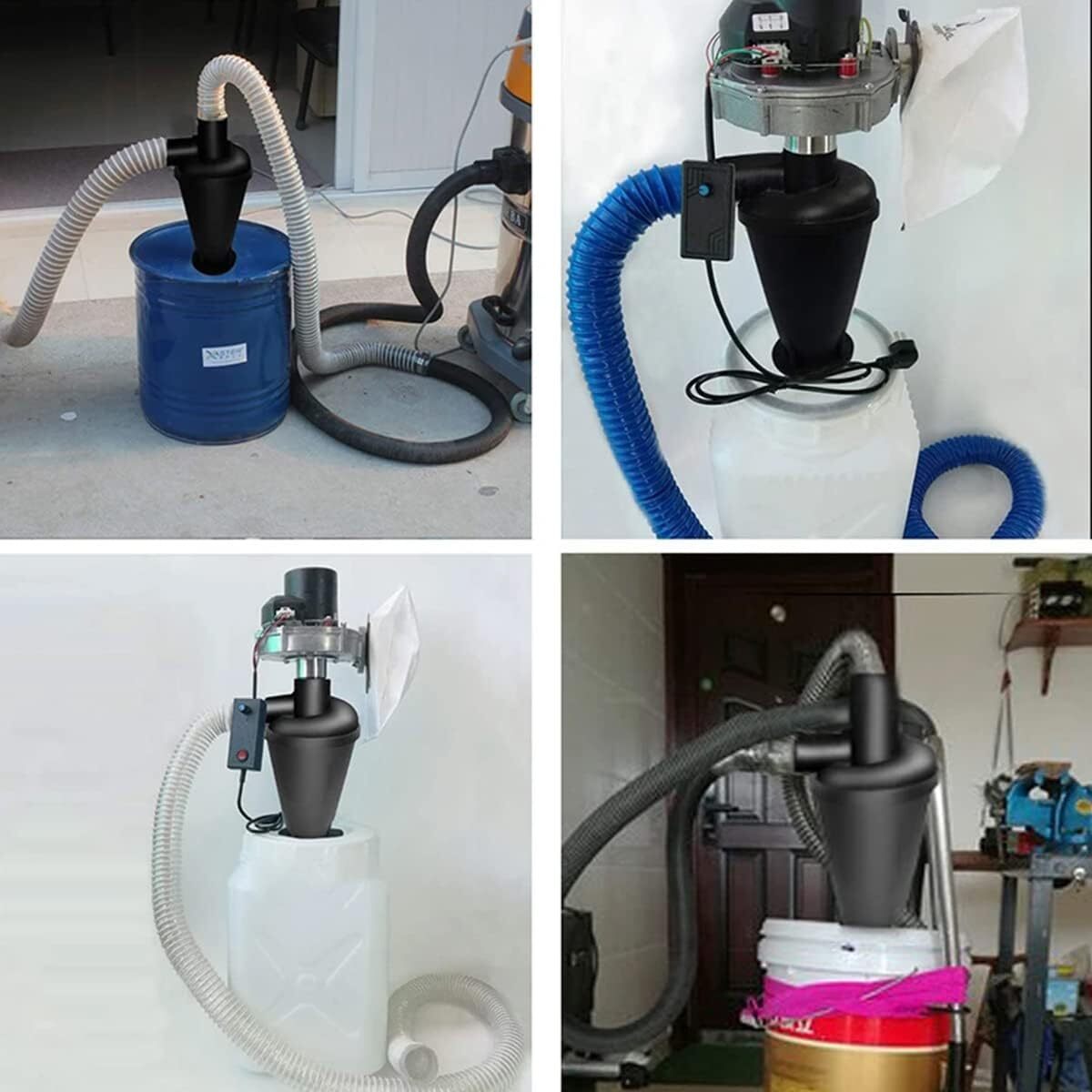 Cyclone Filter Dust Collector Vacuum Cleaner Filter Turbocharged Dust Separator