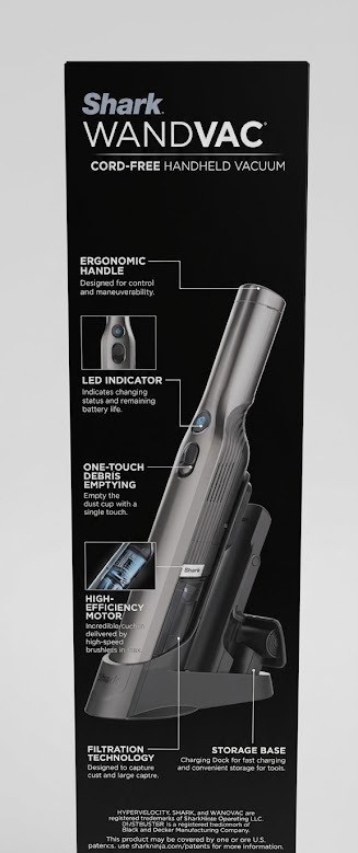 Shark WV201 WANDVAC Cordless Hand Vacuum Lightweight 1.4 lbs *NEW*