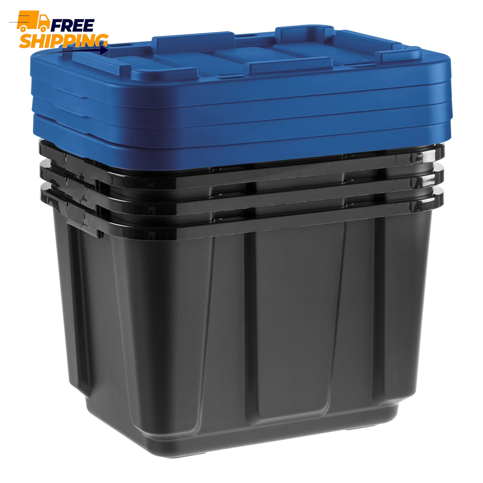 IRIS 12 Gal. Plastic Storage Bins with Lids, Latching Totes, Heavy Duty ✌️👍