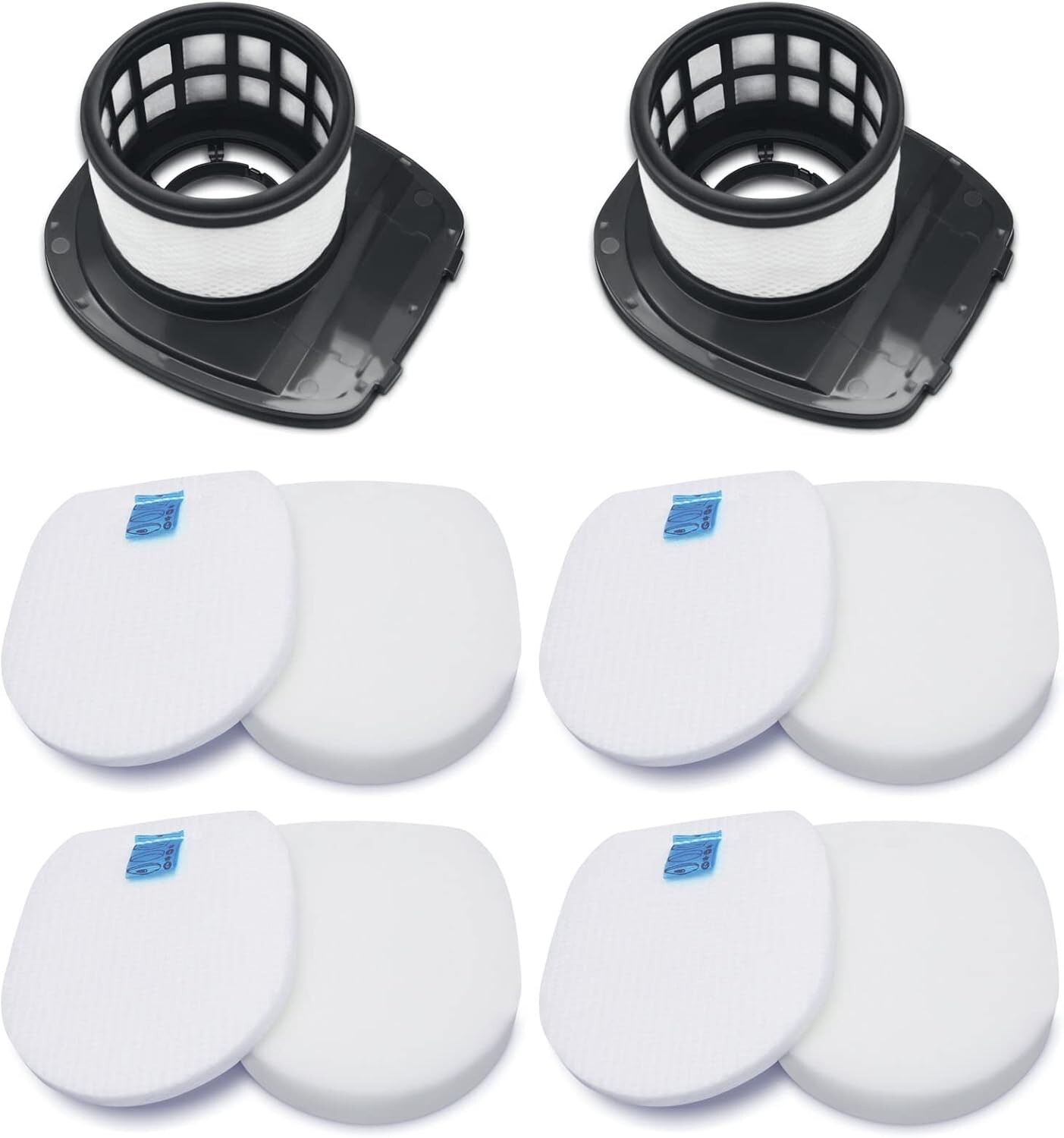 Shark IX141/IX140 Vacuum Filter Kit – 2 HEPA & 4 Foam/Felt Filters