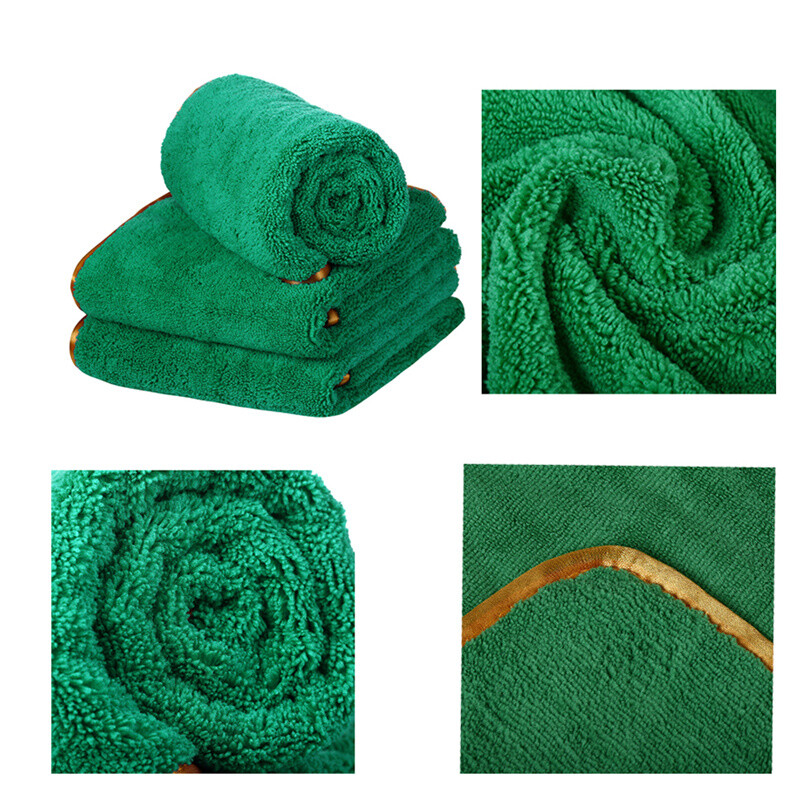 Large Microfiber Towel Elite Deluxe Soft Car Wash Drying Cleaning Cloth 16″x 24″