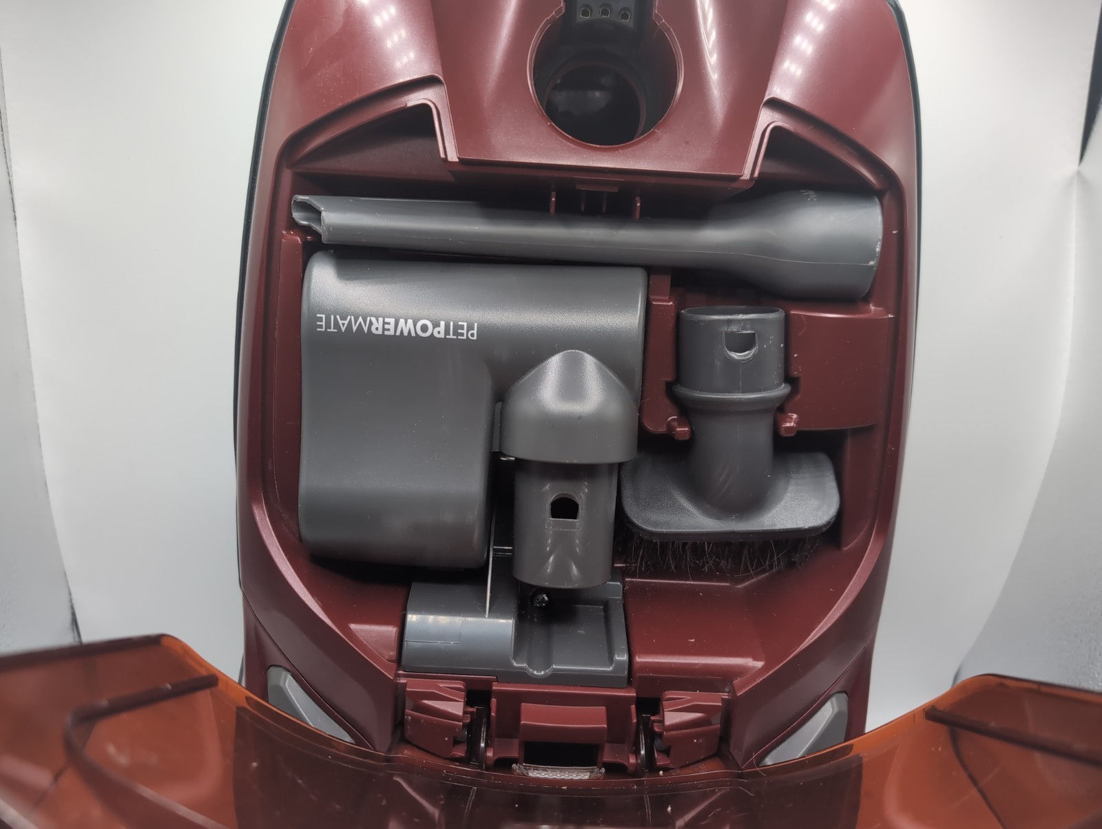 Kenmore Pet Friendly Corded Canister Vacuum Cleaner BC4027 600 Red w/Attachments