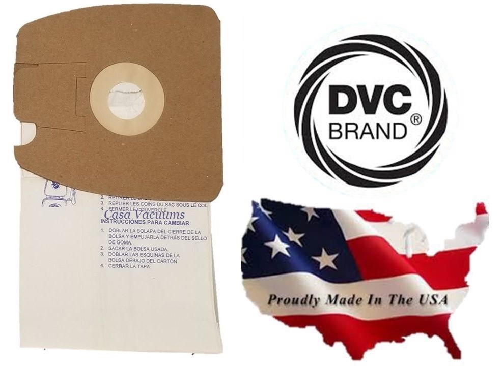 10 EUREKA MIGHTY MIGHT Style MM Anti Bacterial Micro Lined Vacuum Cleaner Bags