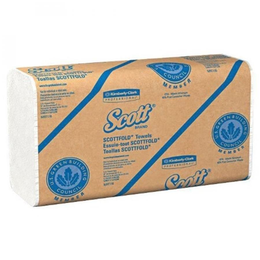 Scott Scottfold Multi-Fold Paper Towel, 8.1 Inches x 12.4 Inches, 175 Ct, 01960