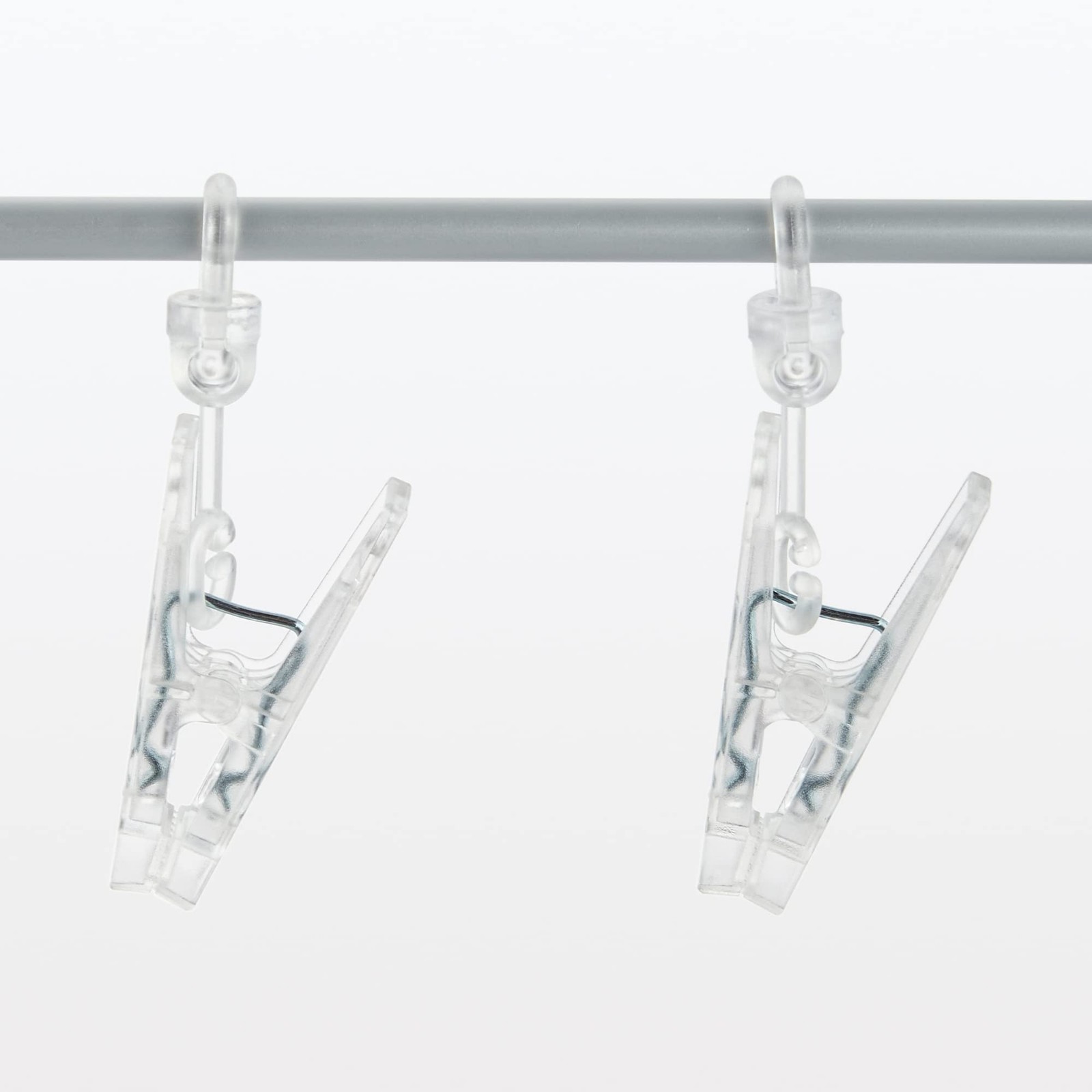 MUJI Aluminum Square Hanger Width 61 x Depth 36cm 24 Pinch 44314517 Silver
