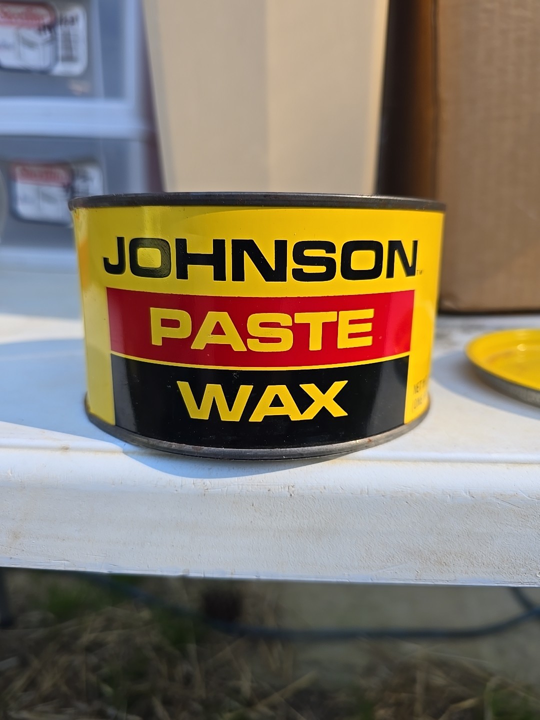 (1) SC Johnson Paste Wax The Original Formula, 16 oz 1lb Can Barely Used See Pic