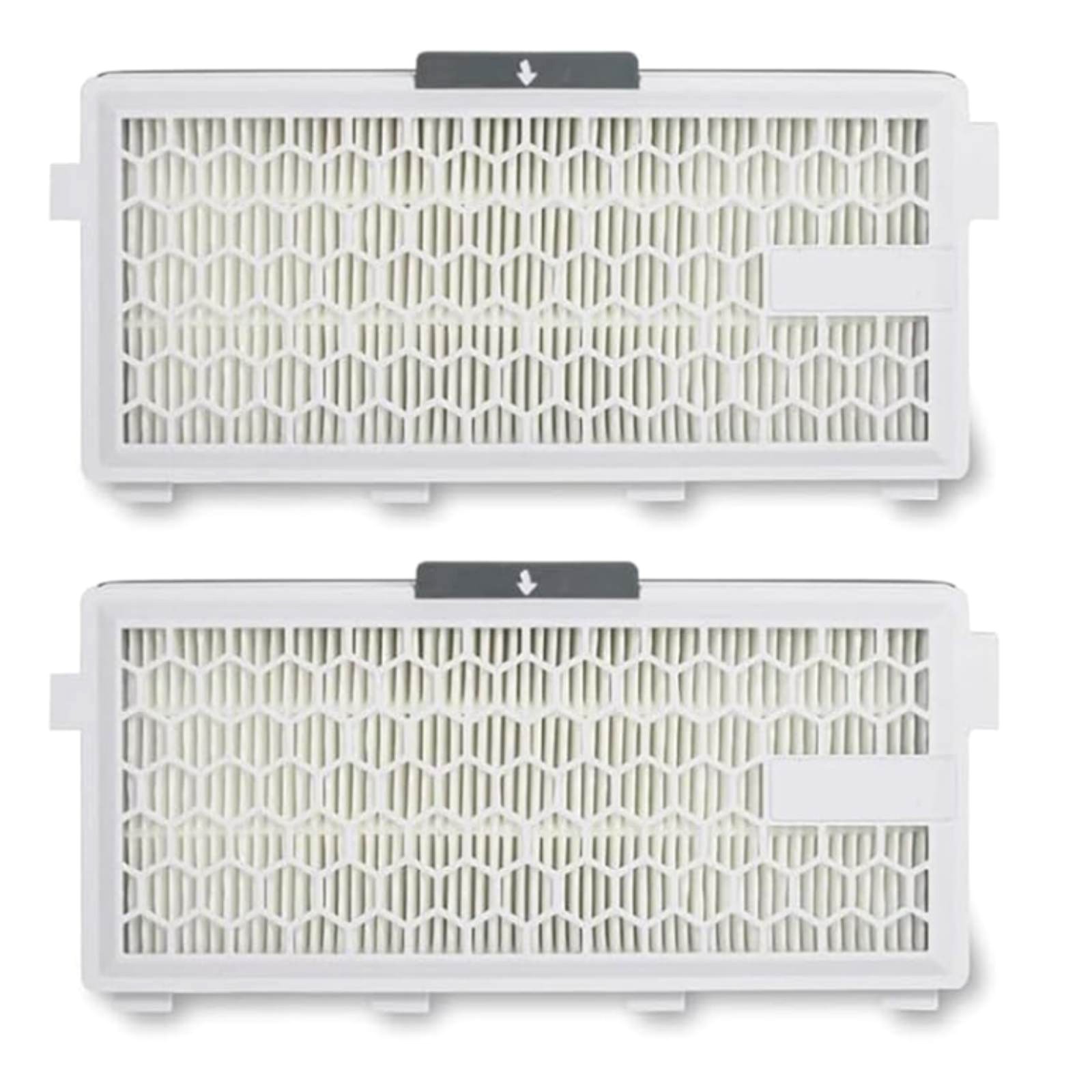 2* HEPA Replacement Filters For Miele AirClean Complete C3, Compact C2;