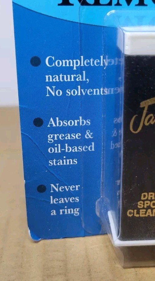 Janie The Dry Stick Spot Remover Cleaner 0.4 oz – NEW AND SEALED IN PACK!