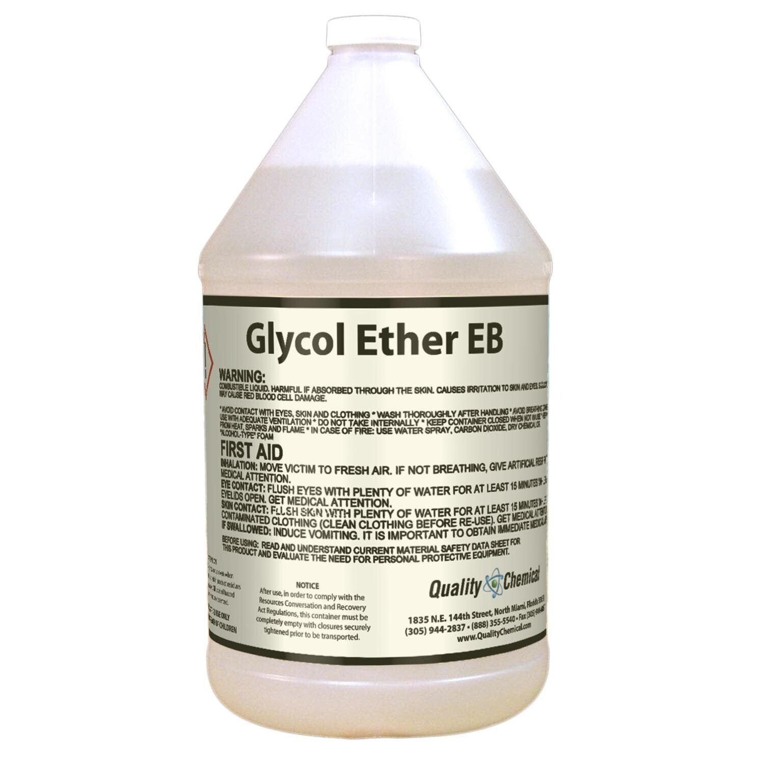 Glycol Ether EB – Butyl Cellosolve / 1 Gallon (128 oz.)