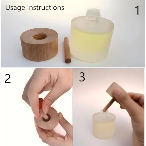 Car Air Freshener – Long-Lasting Diffuser for Cup Holder – 50ML (1.7 FL Coffee