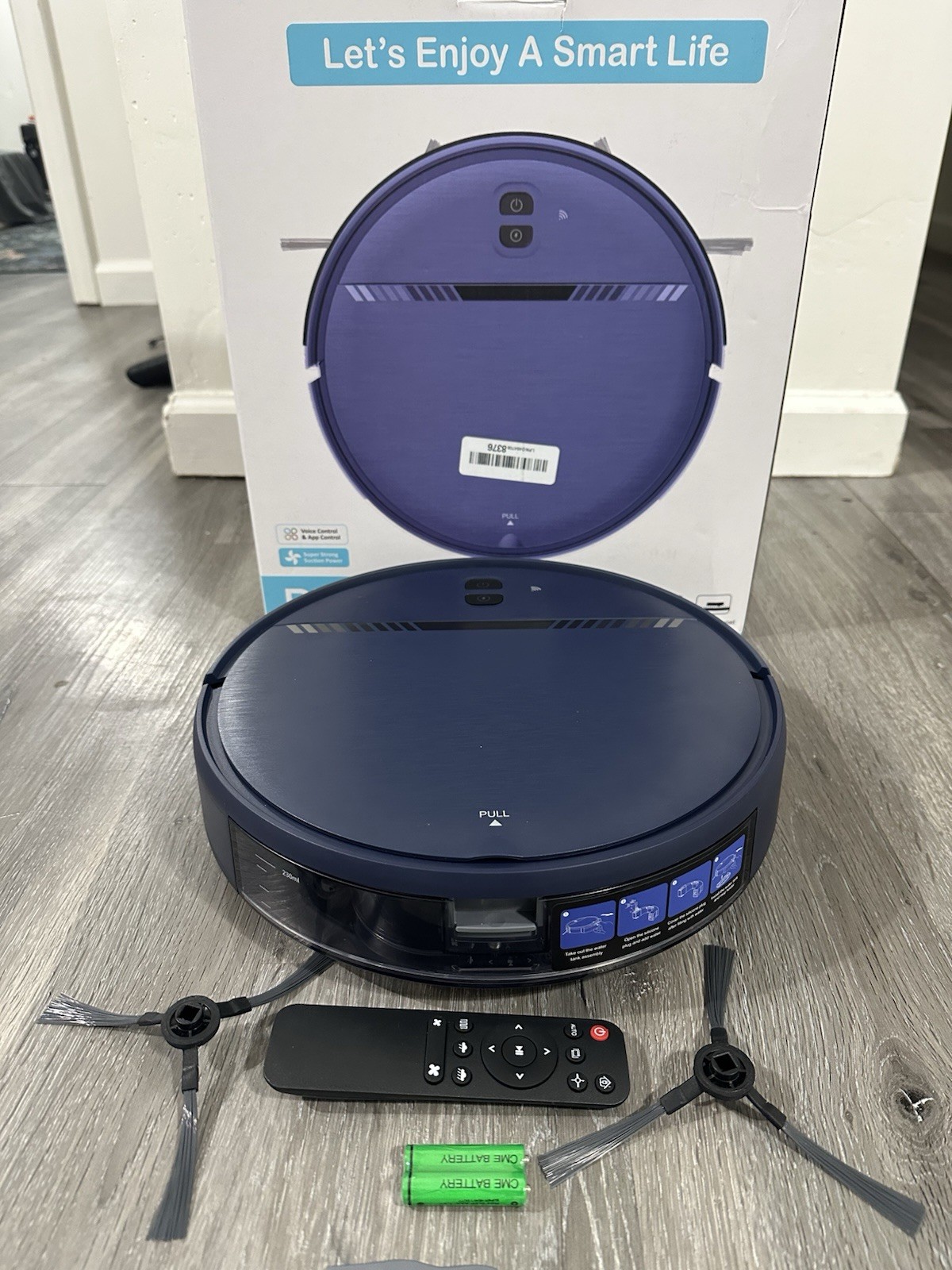 NEW Open Box BR151 Robot Vacuum Cleaner Smart WiFi App Robotic Vacuum & Mop