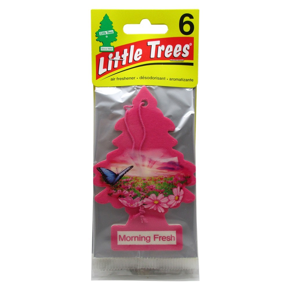 Little Trees Car Air Freshener – Morning Fresh, Refreshing Daily Aroma x 30 Pack