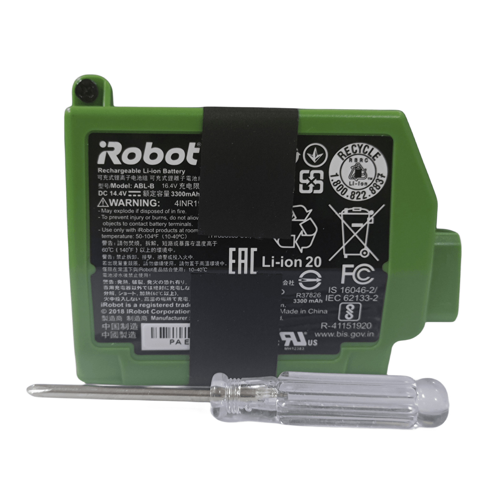 New Genuine Battery For iRobot Robot Roomba S9 S9+ Authentic ABL-B 4INR19/65-2