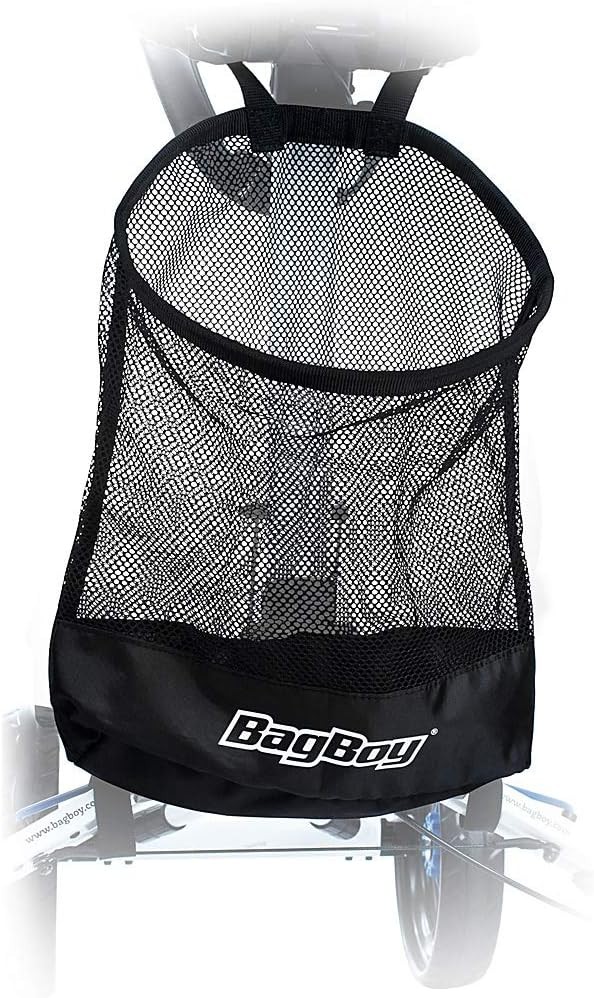 unisex adult Black Cart Storage Basket, Black, One Size US