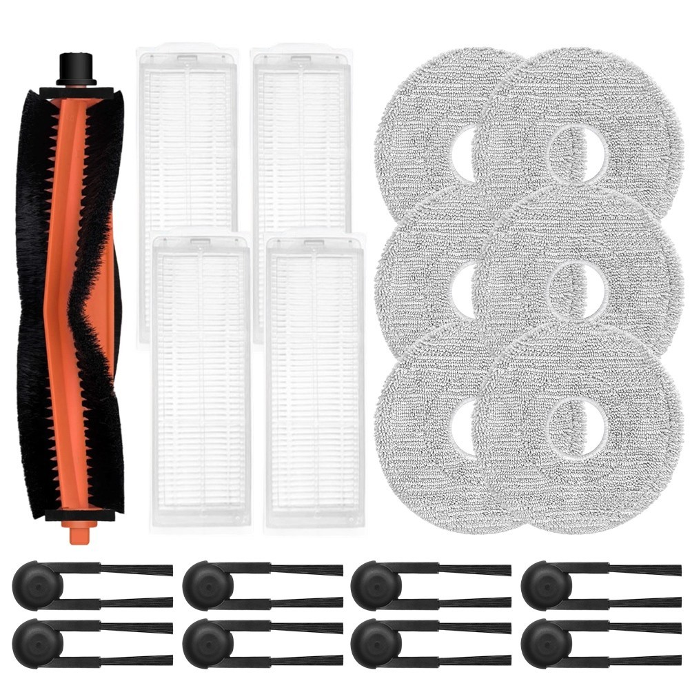 For Xiaomi Robot Vacuum S40 Pro Main Side Brush Filter Mop Cloth for Cleaning