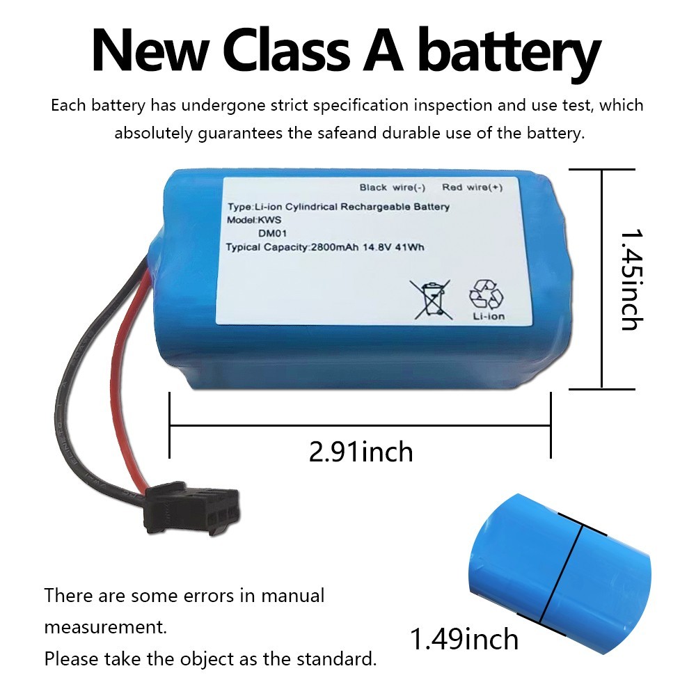 Replacement Battery For Eufy RoboVac 11S, 11S MAX, 15T, 30, 30C MAX, 15C,15C