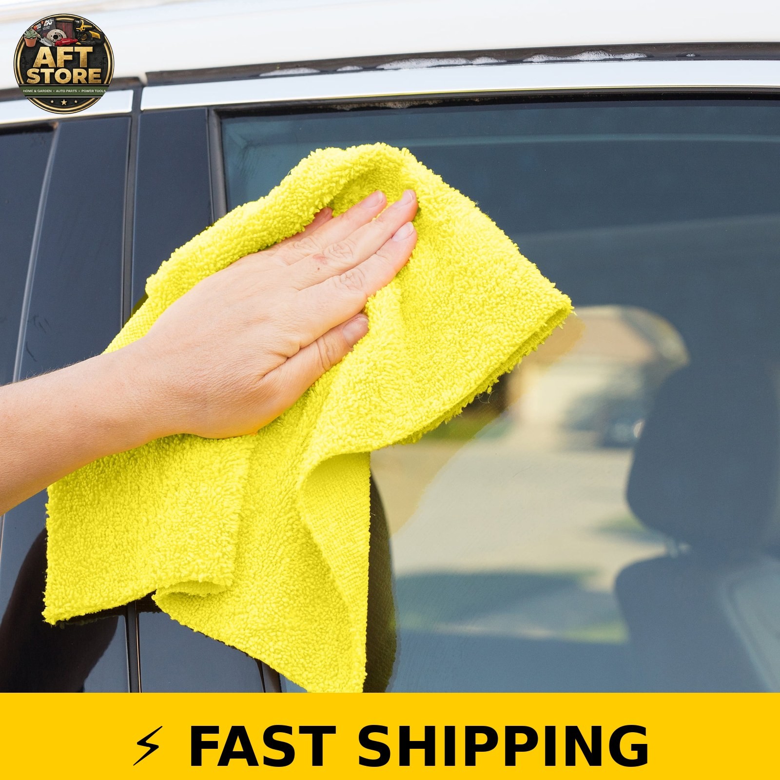 Auto Drive Microfiber Towel 4 Pack – Assorted Colors