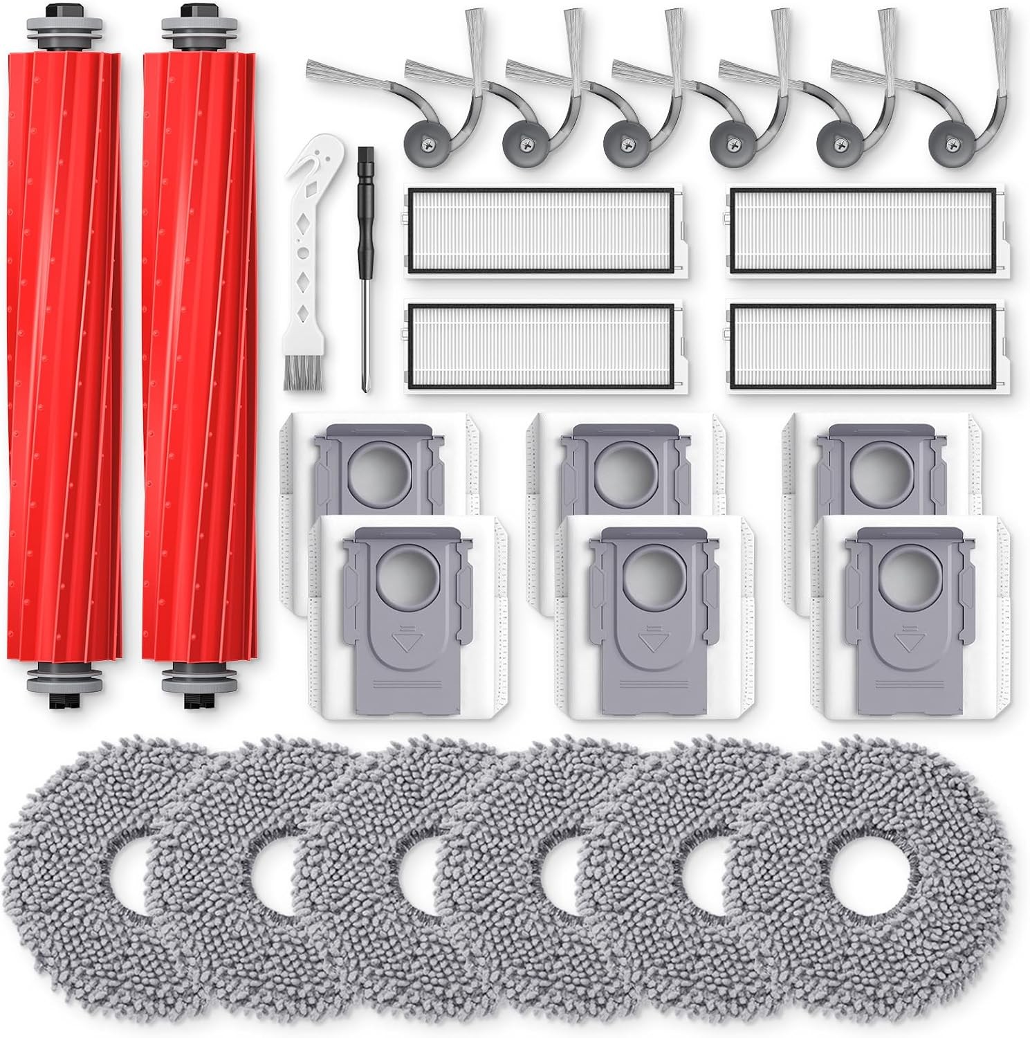Qrevo S Pro/QV 35A Replacement Accessories for Roborock | for Qrevo S Pro, QV