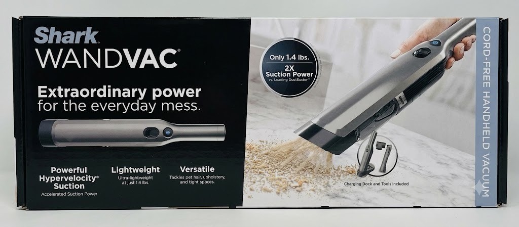 Shark WV201 WANDVAC Cordless Hand Vacuum Lightweight 1.4 lbs *NEW*