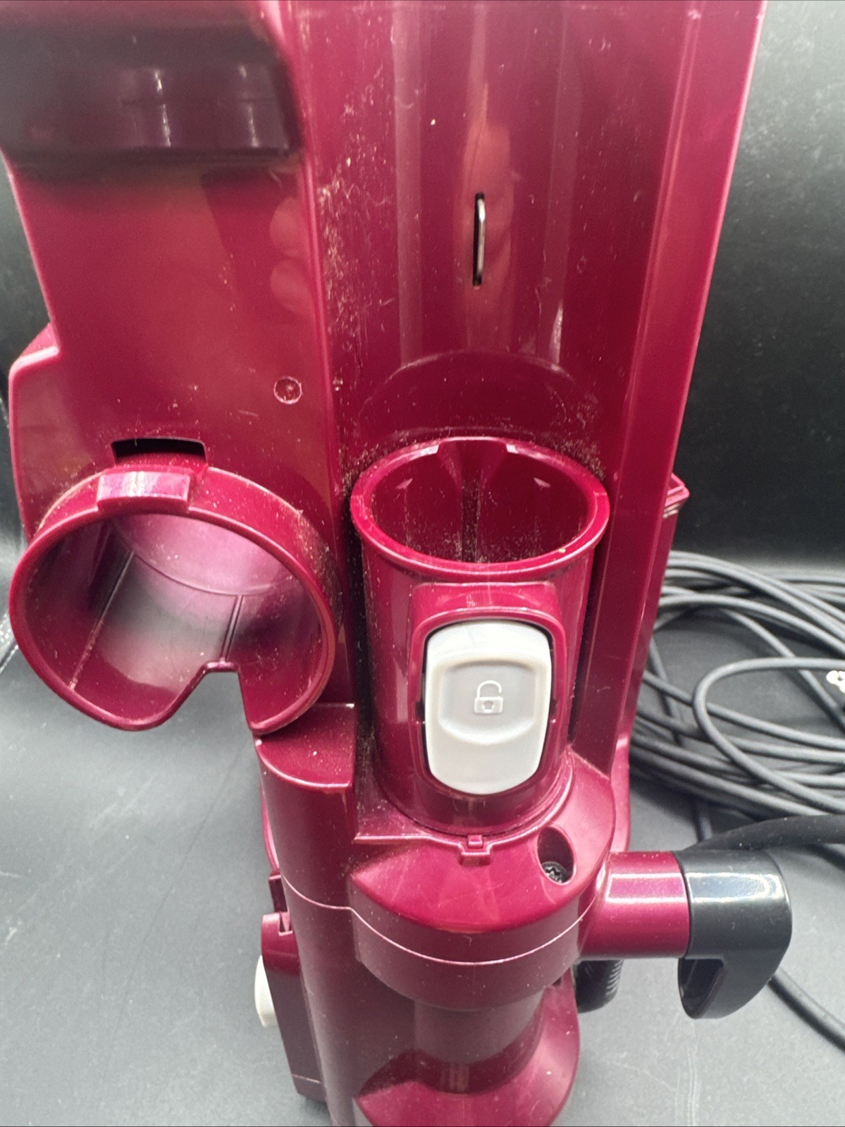Shark Model CU530 Navigator Lift-Away Vacuum Parts, main body. Works Purple