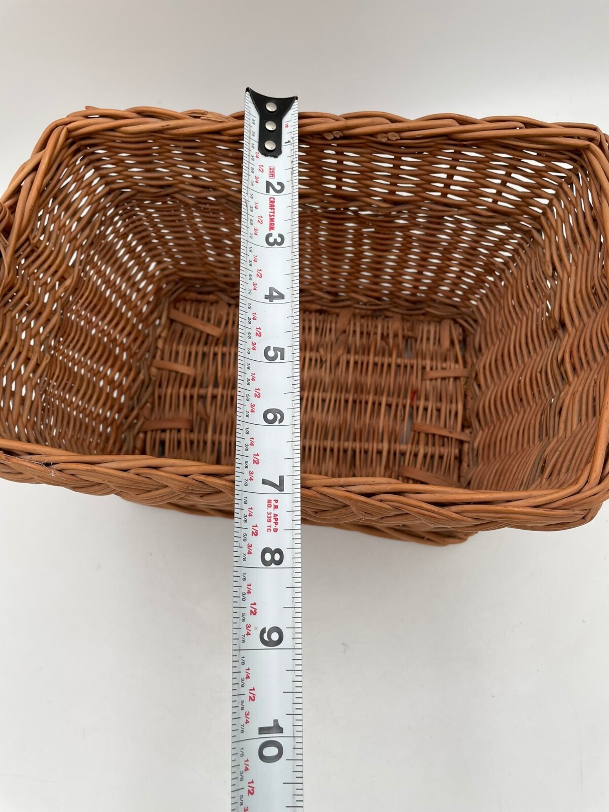 Vintage Wicker Basket-See Description!