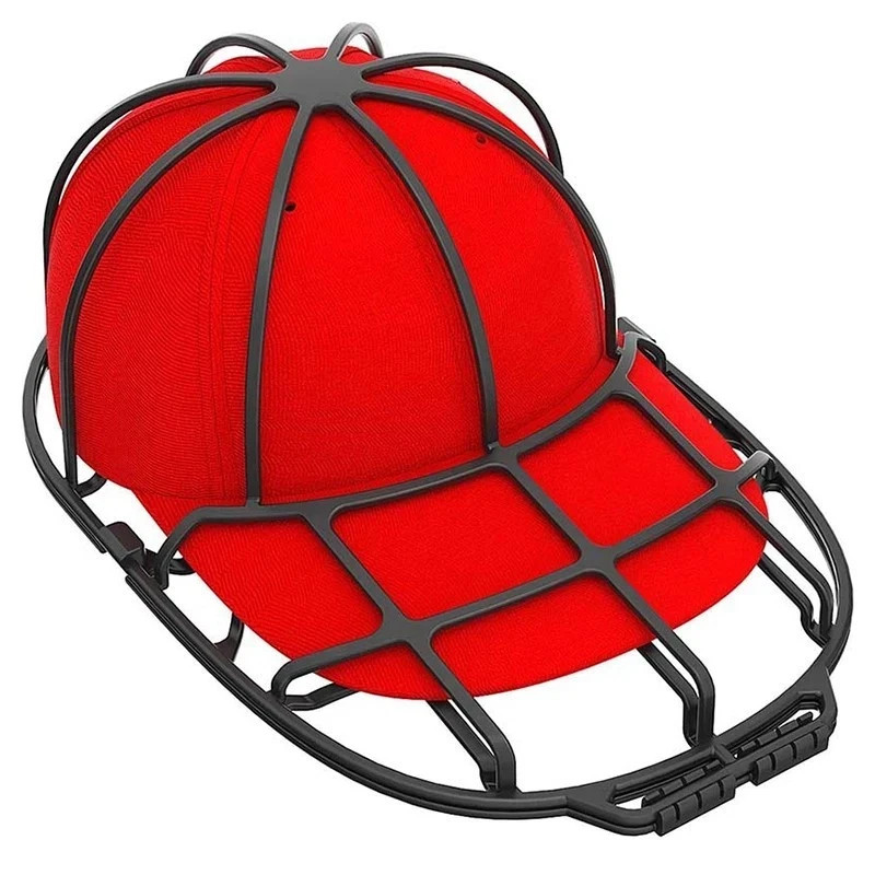 Black Hat Washer Baseball Cap Cleaner Machine Washing Cage Holder/Frame 1 PACK