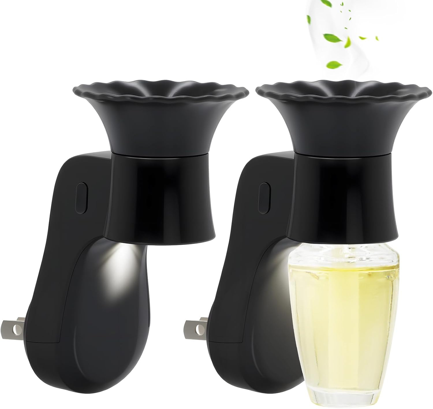 Wall Fragrance Plug in Air Freshener- Plug in Diffuser with Night Light