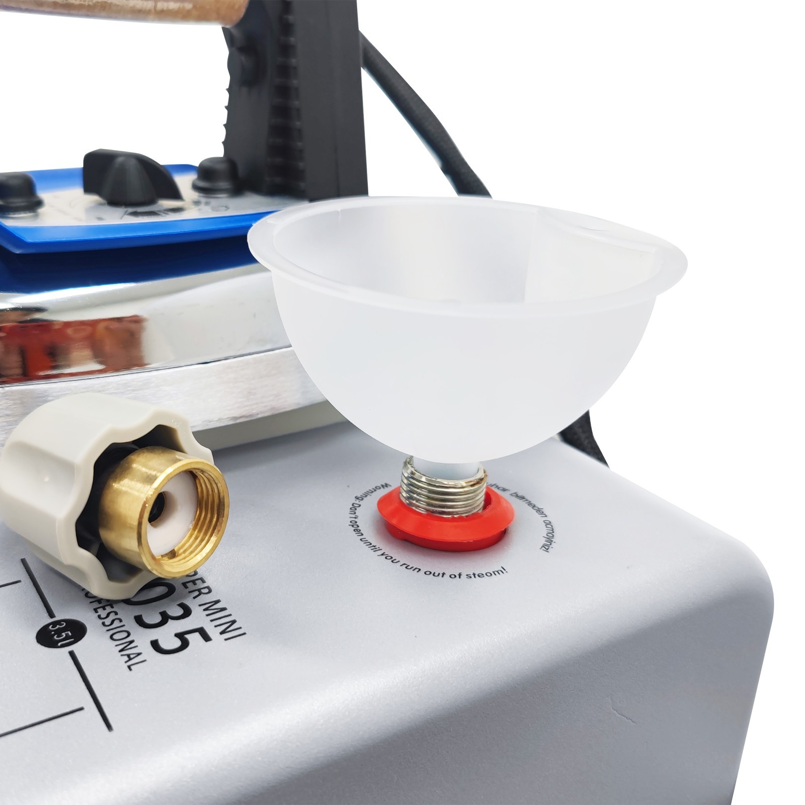 Industrial Ironing Machine Steam Iron Electric Iron Boiler 220V 3.5L Water Tank