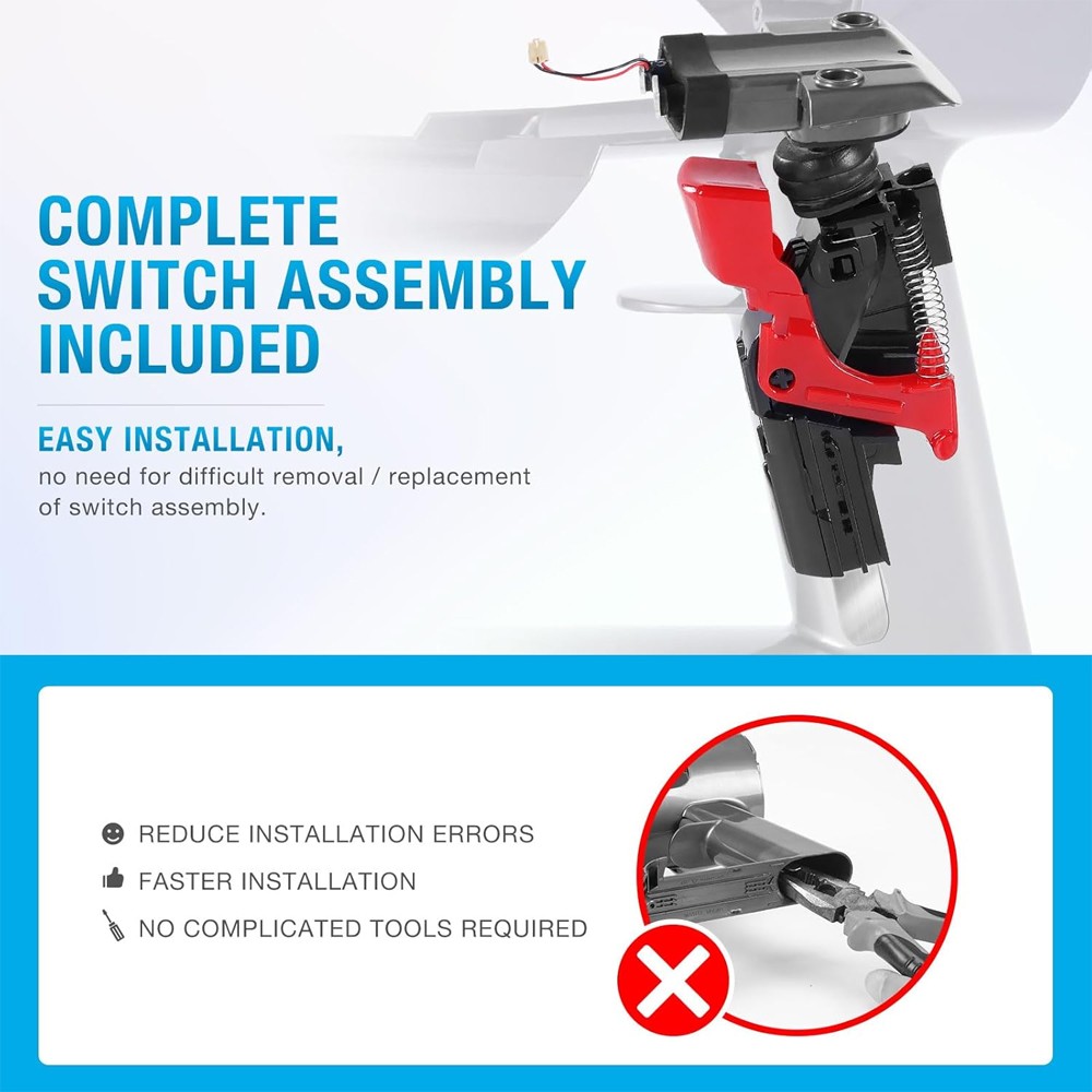 Main Body Assembly Housing 970142-01 for Dyson V11 SV14 with Screws Service Kit