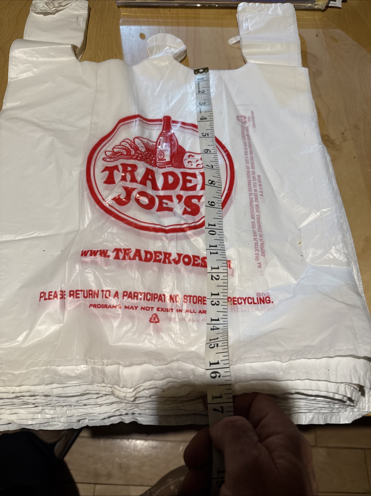 Lot 132 Bags Trader Joe’s Discontinued 132Plastic Bags