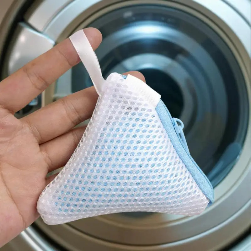 1pcs 10x10cm Laundry Sock & Small Item Storage Bags With Zipper Closure – Heavy-