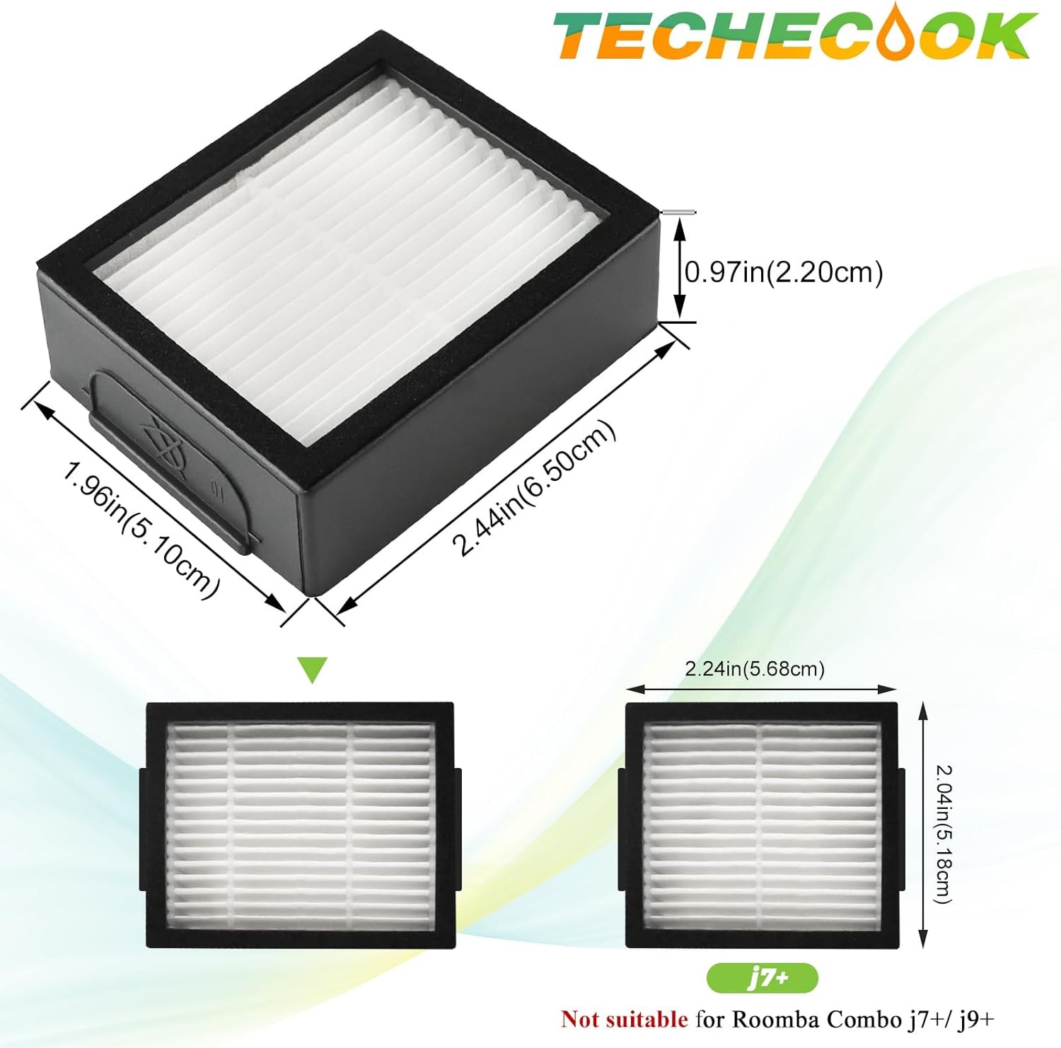 Filters Replacement for iRobot Roomba E I J Series j7 i1 i3 i3 i4 i5 i6 i7 i7