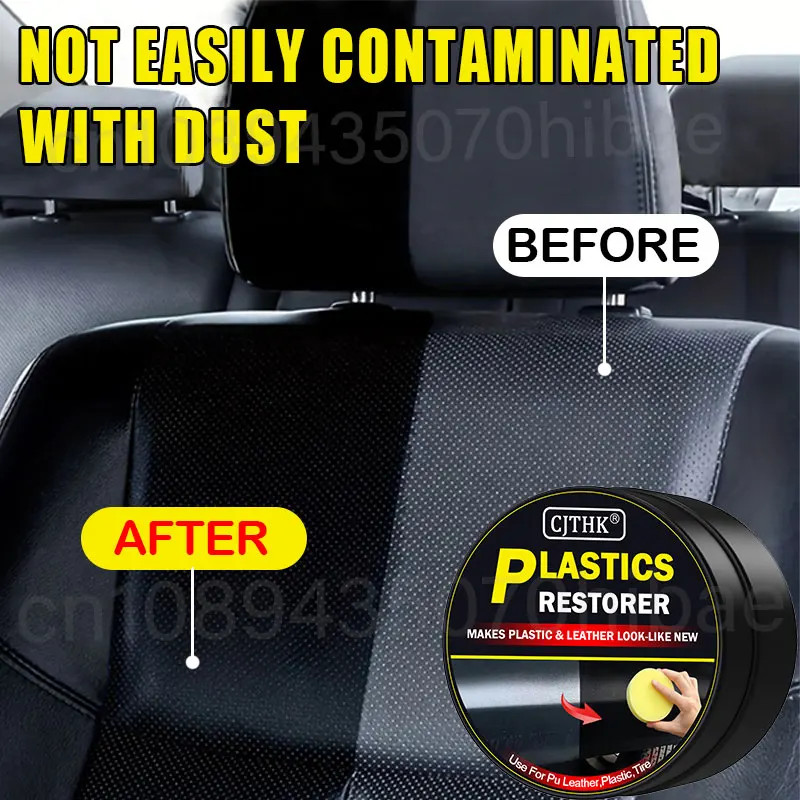 Car Plastic Restorer Back To Black Gloss Trim Hydrophobic Coating Repair Agent