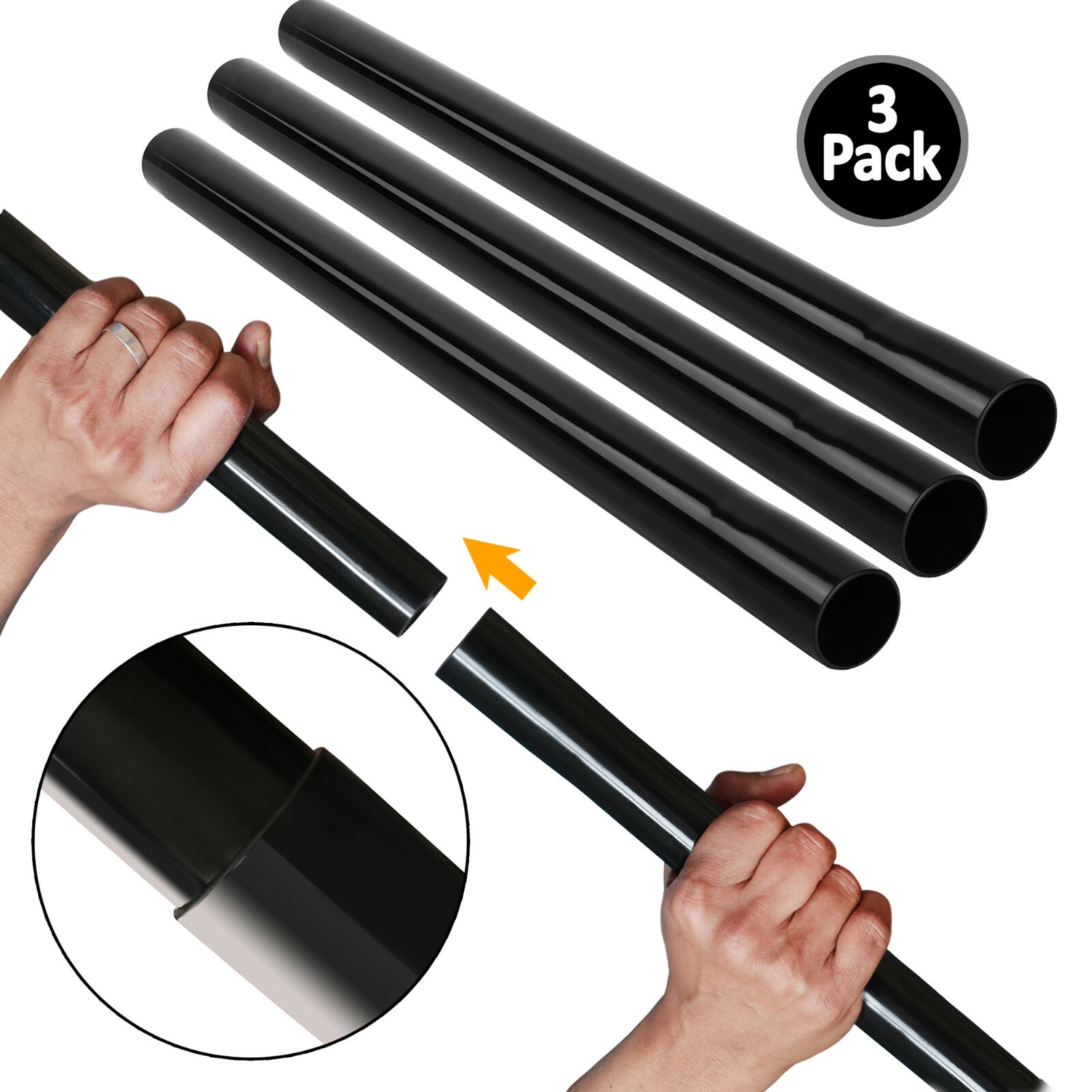 Clean Obsessed Wands Tubes & Tool Attachment Dust Crevice Floor Brush Nozzle