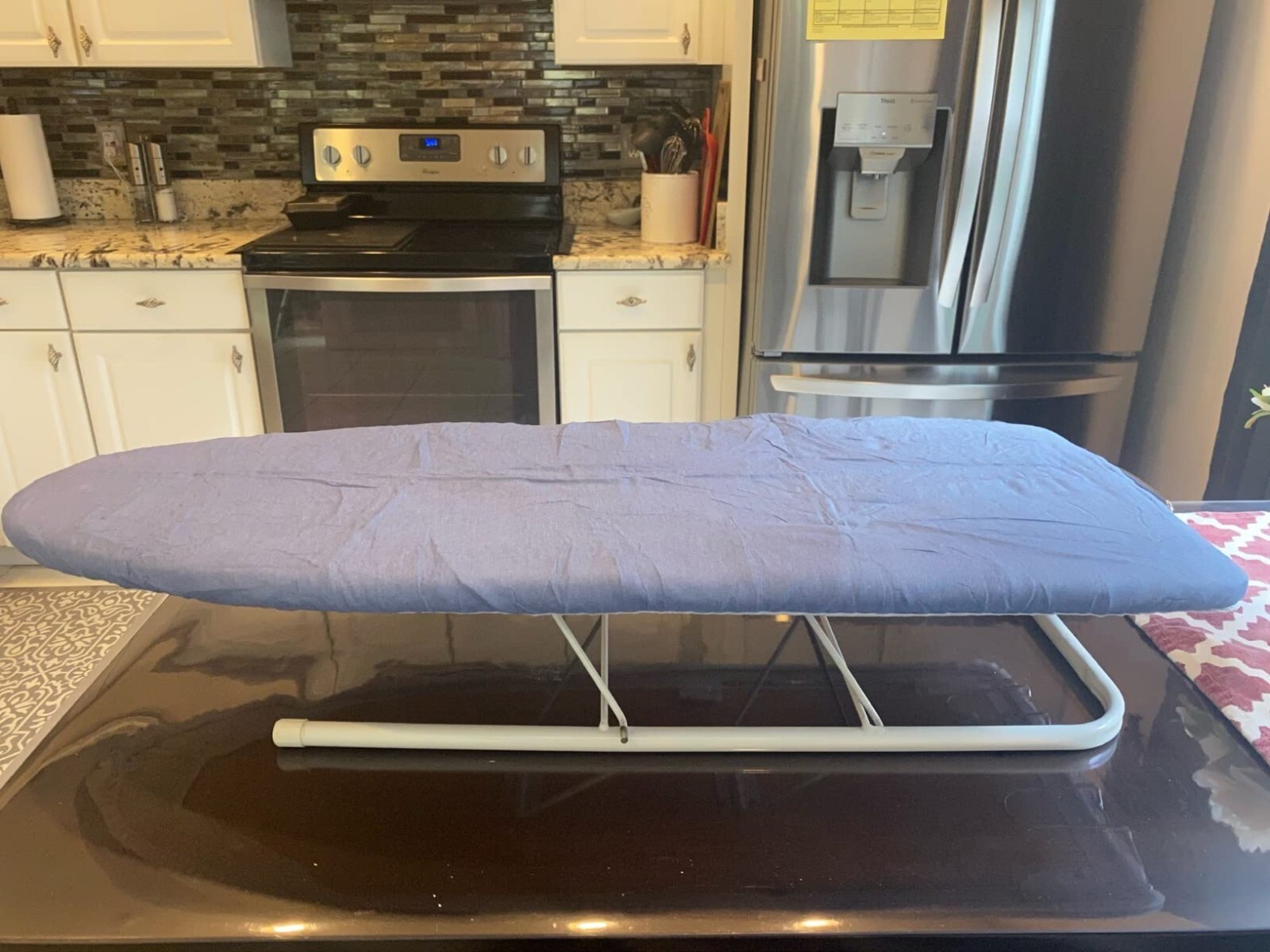 Smart Table Top Ironing Board Cover And Pad Standard Mini Board 2.5″x30″ Blue