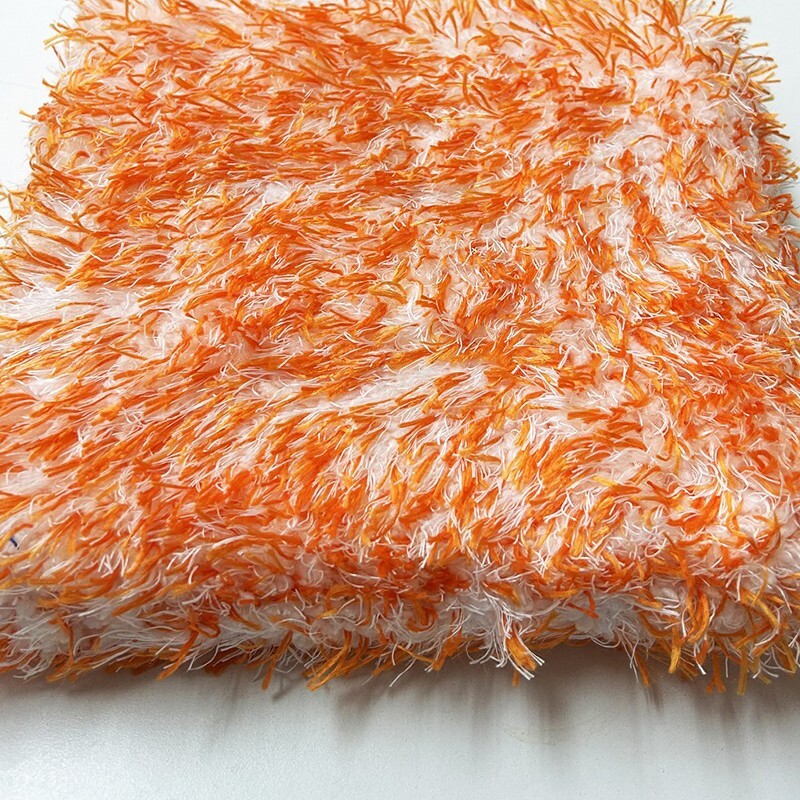 2 Pcs Jumbo Microfiber Plush Wash Pad with Foam Inside – 1500 GSM, 10″x10″