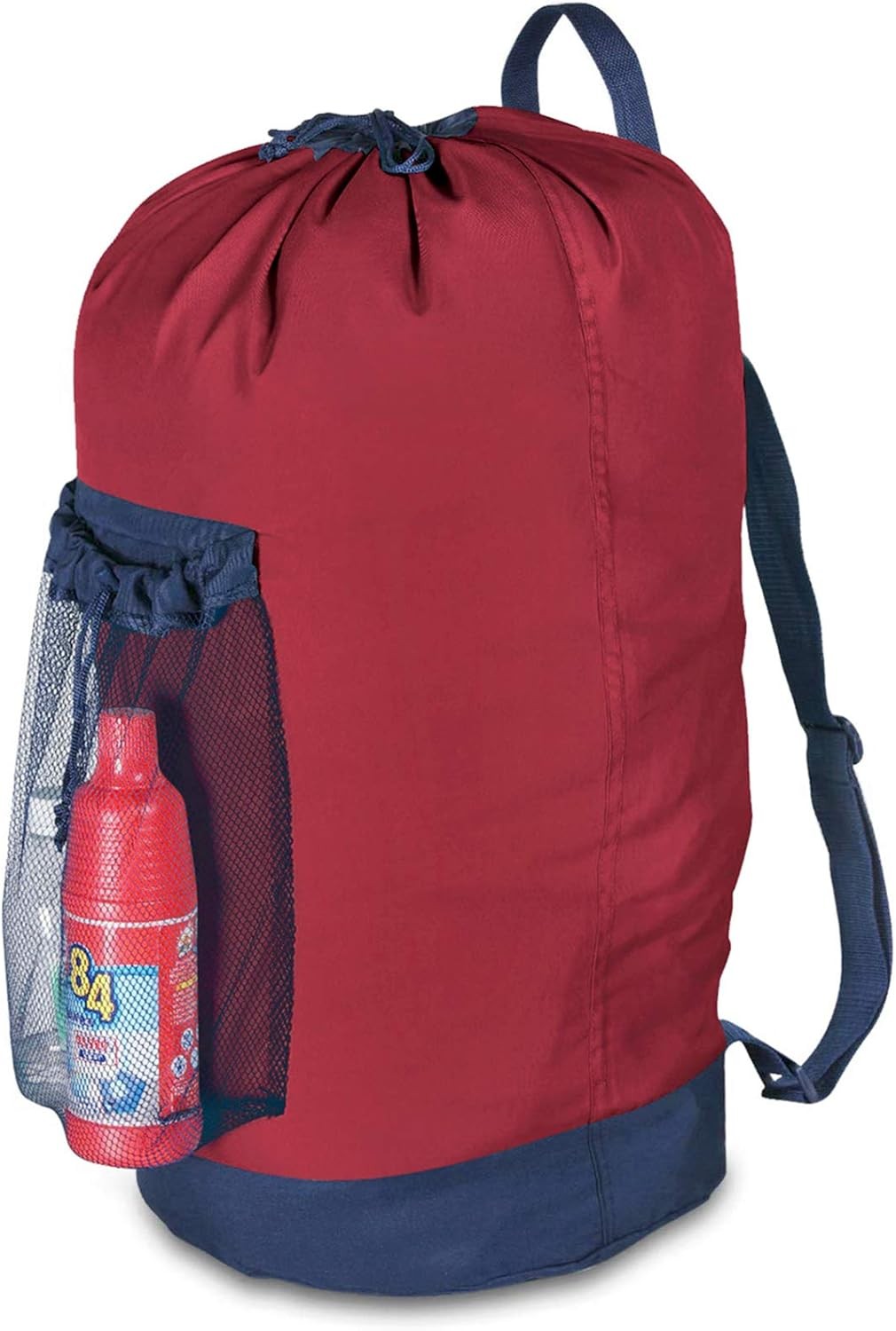 Backpack Laundry Bag 115L Large Hamper W/ Shoulder Straps Drawstring Closure