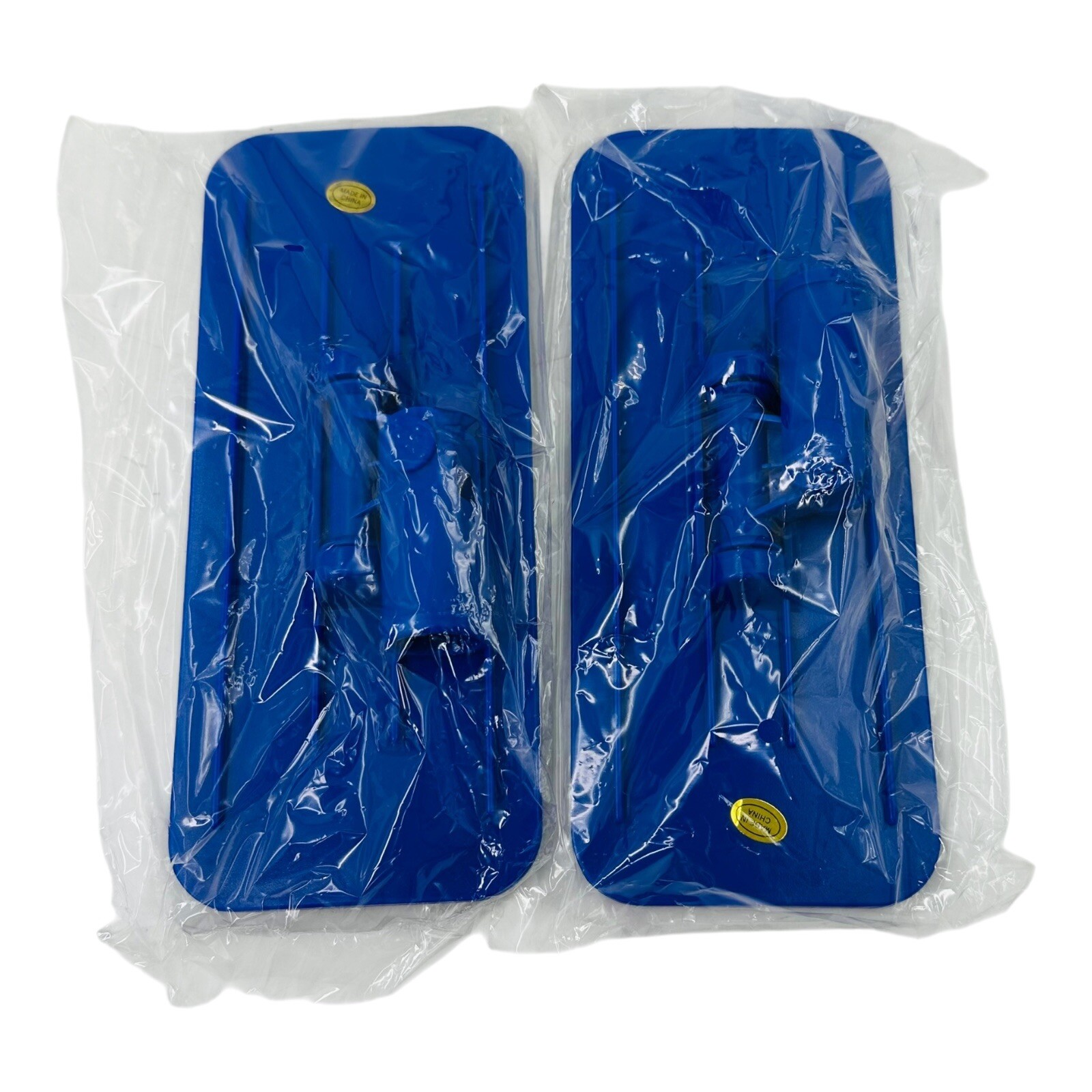 2 Count Boardwalk Swivel Pad Holder Plastic Blue 4 x 9 for Threaded Handle