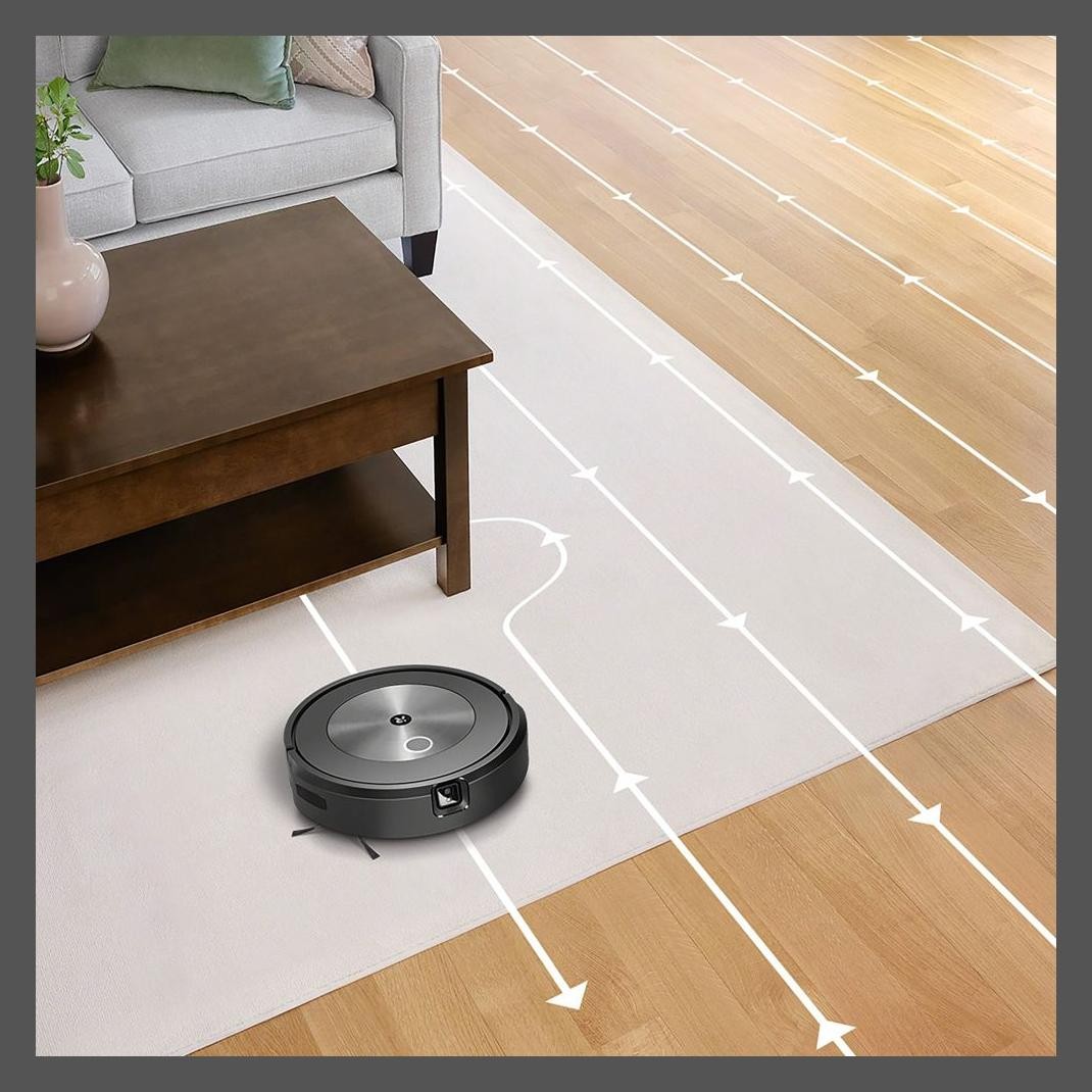 iRobot Roomba j7+ Wi-Fi Connected Self-Emptying Robot Vacuum – Black – 7550