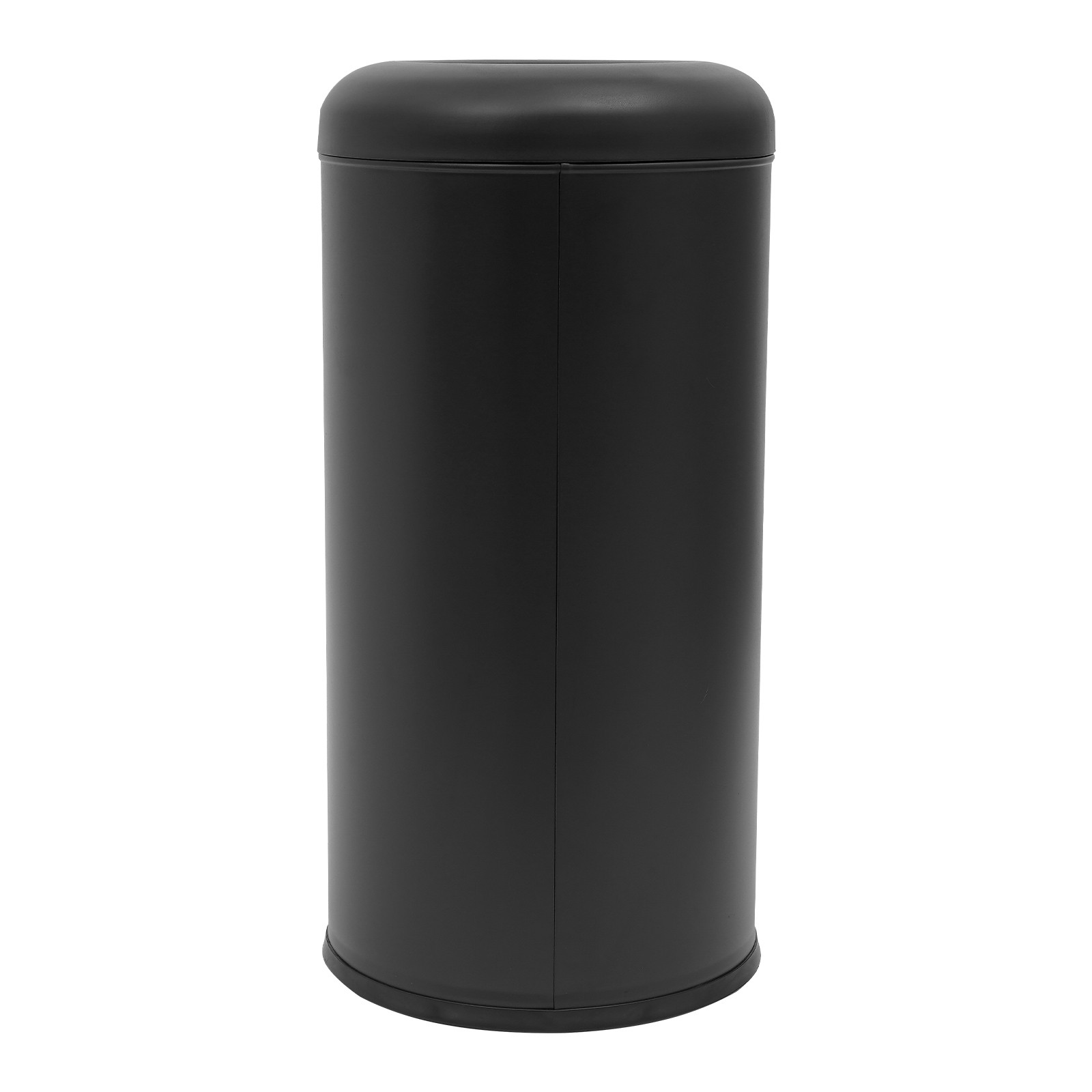 Cylindrical,Open-Top Rubbish Bin,Industrial Waste Container,Commercial Trash Can